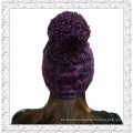 Custom Design Jacquard Weave Crochet Knitted Beanie Cap/Hat (1-3461)